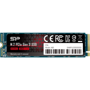 SSD Silicon-Power P34A80, 2TB, PCI Express 3.0 x4, M.2 2280 imagine