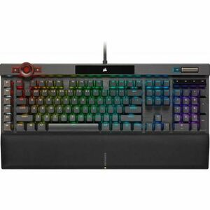 Tastatura Gaming Mecanica Corsair K100 RGB Optical OPX Switch, USB (Negru) imagine