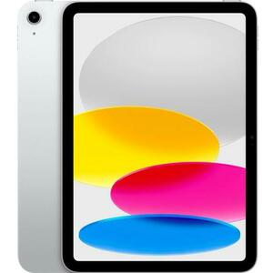 Tableta Apple iPad 10 (2022), Procesor A14 Bionic Hexa-Core, IPS LED Capacitive touchscreen 10.9inch, 64GB Flash, Camera 12MP, Wi-Fi, Bluetooth, iPadOS (Argintiu) imagine