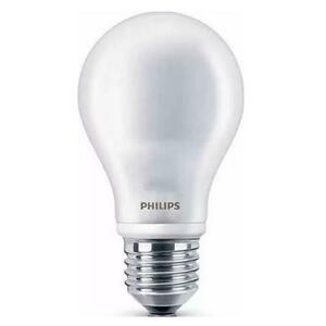 Bec LED Classic Philips A60 E27, 4.5W (40W), 220-240V, ambianta alba, temperatura lumina calda 2700K, 470 lumeni, durata de viata 15.000 de ore, clasa energetica A++ imagine
