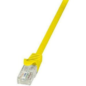 Cablu retea Logilink CAT5e Patch Cable UTP 0.5m yellow imagine