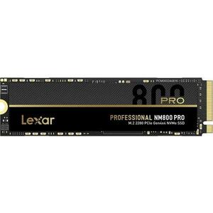 SSD Lexar Professional NM800 PRO, 1TB, M.2 2280, PCIe Gen4x4, NVMe 1.4 imagine