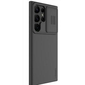 Husa protectie telefon, Nillkin, Silicon, Pentru Samsung Galaxy S23, Negru imagine