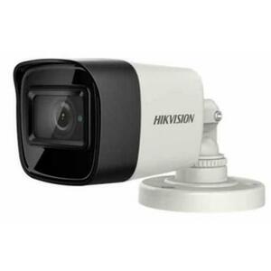 Camera supraveghere video Hikvision DS-2CE16H0T-ITFS28, Turbo HD Bullet, 5MP, 2560 × 1944, 2.8mm (Alb/Negru) imagine
