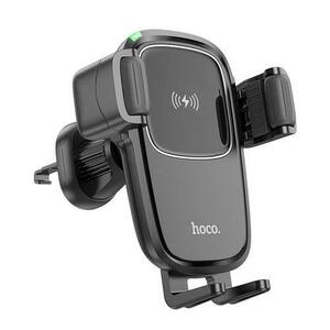 Incarcator Auto Wireless HOCO HW01 Pro, 15W, 1.67A, Negru imagine