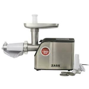 Masina de tocat Zass ZMG 07, 1800W, Cutit otel inoxidabil, Acesoriu de rosii inclus (Inox) imagine