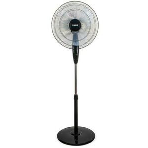Ventilator cu picior Zass ZF 1606, 45 W, Oscilatie 90°, Inaltime reglabila (Negru) imagine