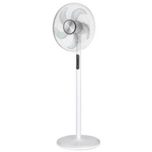 Ventilator cu picior Trisa Vario Fan 9354.7010, 50 W, 3 viteze, Oscilatie, 70-130 cm (Alb) imagine