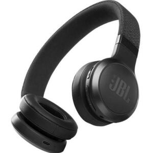 Casti Stereo JBL Live 460NC, Noise Cancelling, Bluetooth, Asistent Vocal (Negru) imagine