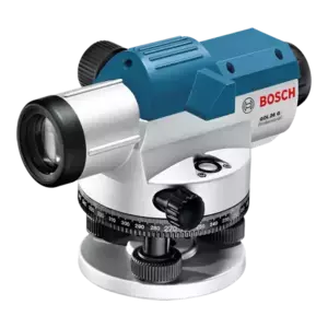 Nivela optica Bosch Professional GOL 26 G + stativ pentru constructii profesional BT 160 + rigla de masurare GR 500 + valiza transport + fir plumb + cheie reglare + cheie hexagonala + protectie lentila imagine