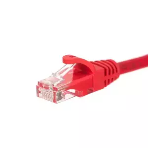 Cablu Netrack patch, Cat.6, UTP, 1m, Rosu imagine