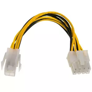 Cablu de conectare Akyga, P8 4+4pi, 0.15 m imagine