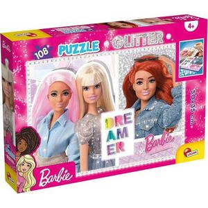 Puzzle GLITTER Barbie - Cele mai bune prietene (108 de piese) imagine