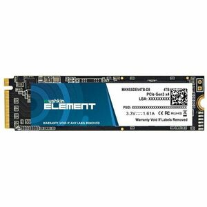 SSD ELEMENT - 4 TB - M.2 2280 - PCIe 3.0 x4 NVMe imagine