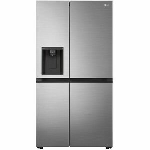 Side by side LG GSLV50PZXE, 635 l, Full No Frost, LinearCooling, DoorCooling, Compresor Inverter Linear, Clasa E, H 179 cm, Inox imagine