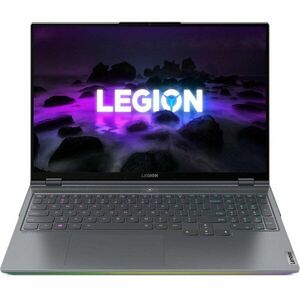 Laptop Lenovo Gaming 16'' Legion 7 16ACHg6, WQXGA IPS 165Hz G-Sync, Procesor AMD Ryzen™ 9 5900HX, 32GB DDR4, 2x 1TB SSD, GeForce RTX 3080 16GB, No OS, Storm Grey imagine