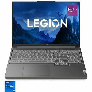 Laptop Gaming Lenovo Legion Slim 5 16IRH8 cu procesor Intel® Core™ i7-13700H pana la 5.00 GHz, 16, WQXGA, IPS, 165Hz, 16GB, 512GB SSD, NVIDIA GeForce RTX 4070 8GB GDDR6, No OS, Storm Grey, 3y on-site Premium Care imagine