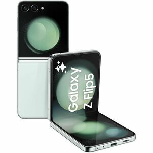 Telefon mobil Samsung Galaxy Z Flip5, 8GB RAM, 256GB, 5G, Mint imagine