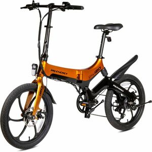 MS Energy E-bike i20 Orange Black - Bicicleta electrică imagine
