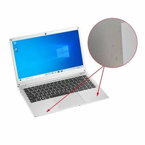 Laptop Pipo super slim 14.1", Intel® Celeron Quad Core 2.2 GHz, 8G RAM, Windows 10, RESIGILAT imagine