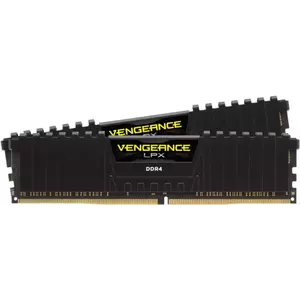 Memorie Desktop Corsair Vengeance LPX Black 64GB(2 x 32GB) DDR4 3600MHz CL18 imagine