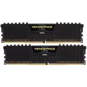 Memorie Desktop Corsair Vengeance LPX 16GB(2 x 8GB) DDR4 3000MHz CL16 Black imagine