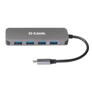 Hub USB D-Link DUB-2340 USB-C - 4 x USB 3.0 imagine