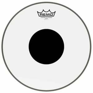 Remo CS-0312-10 Controlled Sound Clear Black Dot 12" Față de tobă imagine