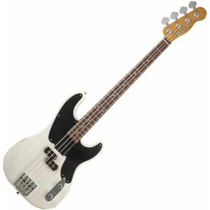 Fender Mike Dirnt Road Worn Precision Bass RW White Blonde imagine