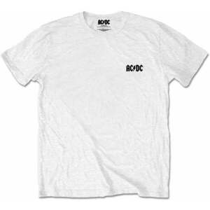 AC/DC Tricou Black Ice White XL imagine