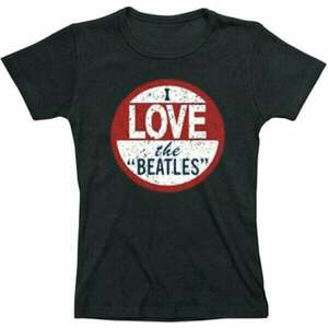 The Beatles Tricou I Love Black M imagine
