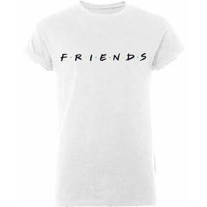 Friends Tricou Logo White XL imagine