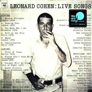 Leonard Cohen - Leonard Cohen: Live Songs (LP) imagine