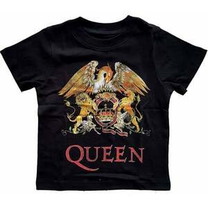 Queen Tricou Classic Crest Black 5 Years imagine