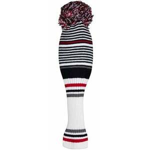Callaway Pom Pom Driver Headcover White/Black/Charcoal/Red imagine