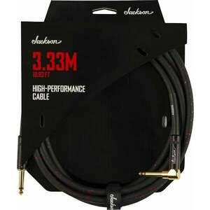 Jackson High Performance Cable Negru-Roșu 3, 33 m Drept - Oblic imagine