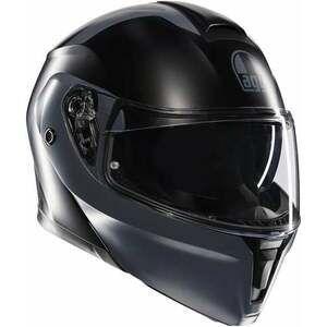 AGV Streetmodular Matt Black/Grey XL Casca imagine