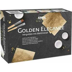 Kreul Golden Elegance Gold-Plating Set Trusa de aurire 2 x 50 ml imagine