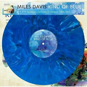 Miles Davis - Kind Of Blue (Limited Edition) (Numbered) (Reissue) (Blue Marbled Coloured) (LP) imagine