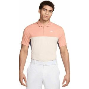 Nike Dri-Fit Victory+ Mens Polo Light Madder Root/Light Carbon/White M Tricou polo imagine