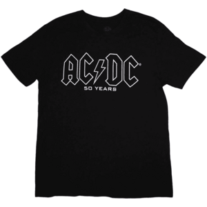 AC/DC Tricou Logo S Negru imagine