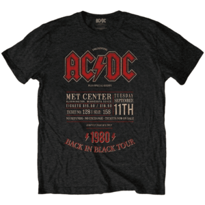 AC/DC Tricou Minnesota Black M imagine