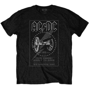 AC/DC Tricou FTATR 40th Monochrome Black S imagine