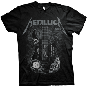Metallica Tricou Hammett Ouija Guitar Black S imagine