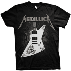 Metallica Tricou Papa Het Guitar Black L imagine