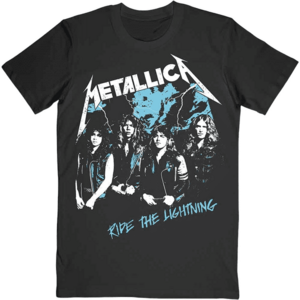 Metallica Tricou Vintage Ride The Lightning Black S imagine