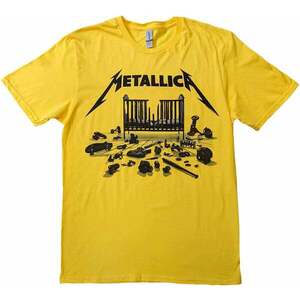 Metallica Tricou 72 Seasons Simplified Cover Yellow M imagine
