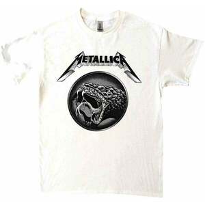 Metallica Tricou Black Album Poster White S imagine
