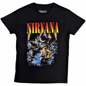 Nirvana Tricou Unplugged Photo Black S imagine