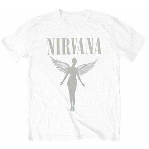 Nirvana Tricou In Utero Tour White L imagine